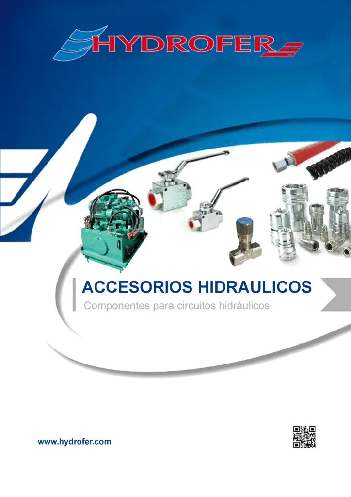 Portada catálogo accesorios hidráulicos